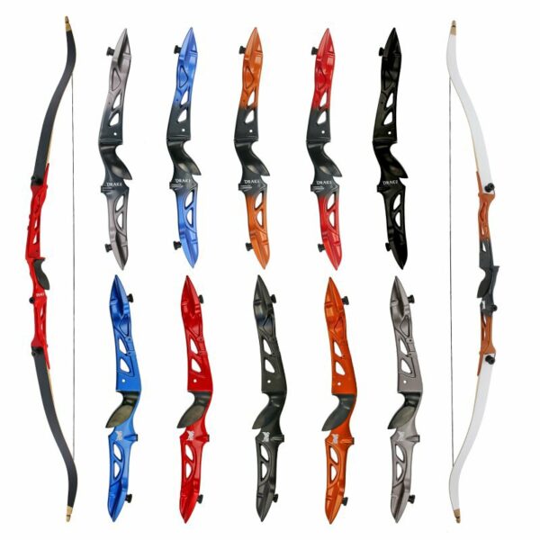 BEGINNER SET | DRAKE recurve bow - 16-42 lbs - 62-70 inches - Archery ...